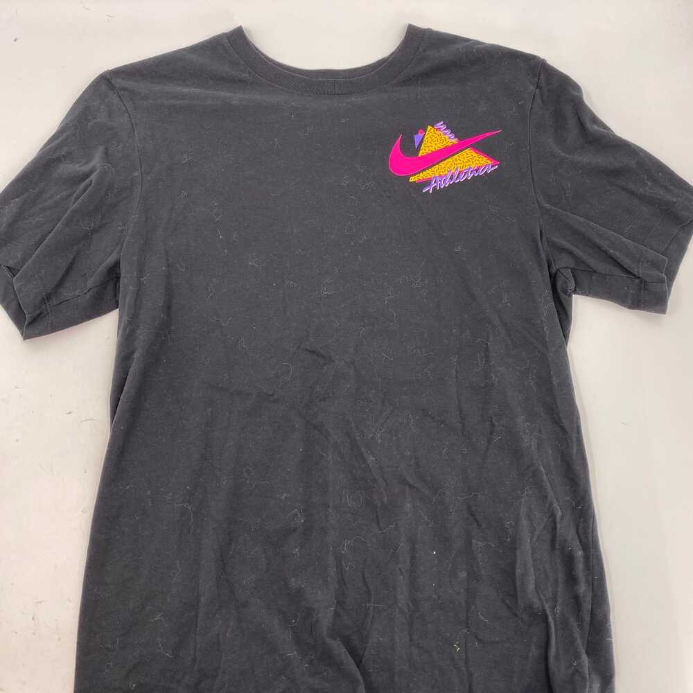 Nike Black Pink Graphic Tee | Size S - Picture 6 of 7